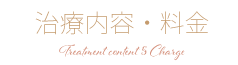 治療内容・料金